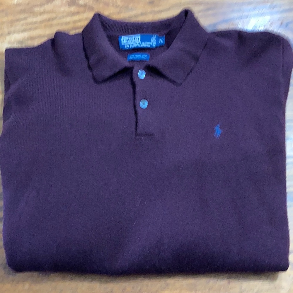 Polo Ralph Lauren two button lambs wool sweater-XL